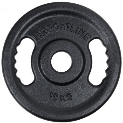 Insportline Liatinový olympijský kotúč Castblack OL 10 kg 50 mm