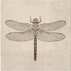 Eko servítky na dekupáž Dragonfly - 1 ks (Servítky na dekupáž)