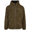 Olivová pánska bunda Brandit Teddyfleece Worker Jacket M