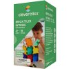 Cleverclixx – Magnetická stavebnice Brick Tiles Pack Intense – 16 ks