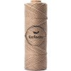 Bavlnená šnúra KaFanta Premium 3PLY 3mm - mokka