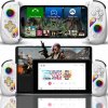 Bezdrôtový gamepad Bluetooth pre iOS, Android, PS, PC D8 ČIERNY