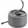 SucceBuy Vlnitá hadica 30,5M Sivá PVC Flexibilná hadica 8,8KG Vlnitá rúra