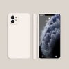 AppleKing silikónový ochranný kryt s rovnými hranami pre iPhone 11 - béžový - možnosť vrátiť tovar ZADARMO do 30tich dní