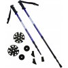 Acra Trekingové hole Nordic Walking, ANTISHOCK LTH130P, Modré