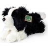 Rappa Plyšový pes border kolie ležící 30 cm ECO-FRIENDLY