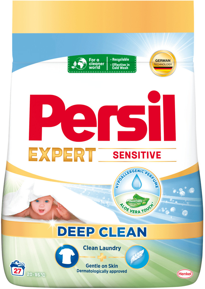 Persil Prací prášek Expert Sensitive pro citlivou pokožku 27 PD