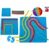 Mikro Fingerprint Maze bludisko 12,5 cm 3 druhy