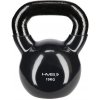 Kettlebell pokrytý vinylom HMS KNV10 10 kg - čierny