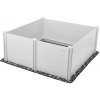 Vevor Box pre odchov šteniat 60×60×24 inch pvc, nastaviteľné dvere GYZXZJZJSLCDC9J1YV0