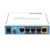 MikroTik hAP, 650MHz CPU, 64MB RAM, 5x LAN, integ. 2.4GHz Wi-Fi, WPS, vrátane. L4 RB951Ui-2nD