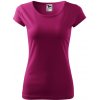 MALFINI Dámske tričko Pure - Svetlá fuchsiová | L