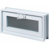 Fuchs Design Plastové okno namiesto 2 luxfer 24 x 24 x 8 cm, 48,4 x 23,9 x 8 cm