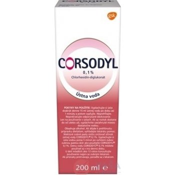 Corsodyl 0,1% 200 ml