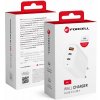 Nabíjačka Forcell GaN 65W s 2x USB type C a 1x USB A - 3A konektormi s funkciou nabíjania PD a QC 4.0