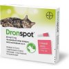 Dronspot spot on pre mačky stredného vzrastu 2,5 - 5 kg 2 x 0,7 ml