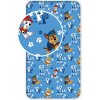 Jerry Fabrics Prestieradlo s gumičkou 90x200 Psi Patrol Paw Patrol Bavlna