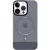 AppleKing priesvitný kryt s MagSafe pre iPhone 13 Pro Max - sivý - možnosť vrátiť tovar ZADARMO do 30tich dní