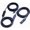 PremiumCord USB 3.0 repeater a prodlužovací kabel A/M-A/F 15m