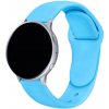 eses Základný silikónový náhradný remienok pre smart hodinky 20 mm Farba: svetlo modrá