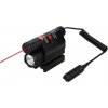 Taktická svietidlo s laserom na 11mm a 22mm