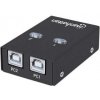 MANHATTAN USB 2.0 přepínač 2:1 (switch, 1 zařízení pro 2 PC) (162005)