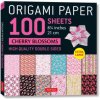 Origami Paper 100 Sheets Cherry Blossoms 8 1/4 (21 CM)