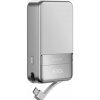 ECOFLOW Rapid 10000 powerbanka Li-Ion akumulátor, 10000 mAh, MagSafe, Bezdrôtové nabíjanie Qi, USB-C®, bezdrôtové nabíjanie, strieborná; EF-RAPID10000-EU