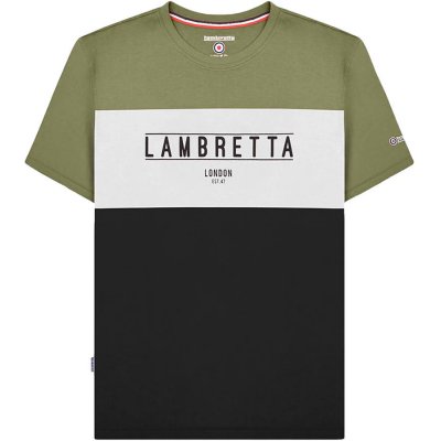 Lambretta pánske tričko krátky rukáv červené