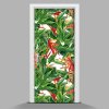 Samolepiace tapety na dvere Orchidea 75x205