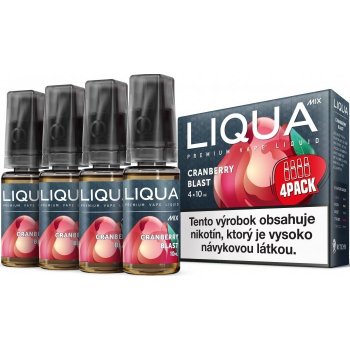 Ritchy Liqua Mix 4Pack Cranberry Blast 10 ml 3 mg