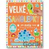 Velké samolepky pro malé ruce Dino ostrov