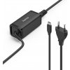 Hama USB-C napájací zdroj pre notebooky, Power Delivery, GaN, 45 W 00200022