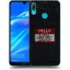 Picasee silikónový prehľadný obal pre Huawei Y7 2019 - HELLO 404