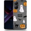 Picasee silikónový čierny obal pre Xiaomi Poco X7 Pro 5G - Spooky season 2