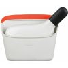 Oxo Súprava lopaty a metly GOOD GRIPS 19 cm, biela, plast