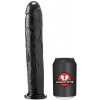 Čierne dildo - Fire (26 x 5 cm) - gb20112