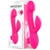 InToYou Magnolia Double Vibration & Suction Rabbit Pink