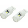 Compass Žiarovka 6LED 3030 12V T10 CERAMIC s rezistorom CAN-BUS ready biela 2ks