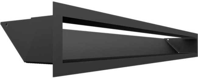 Kratki Krbová mriežka LUFT 90x800mm cierna