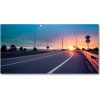 Foto obraz sklenený horizontálny diaľnica 100x50 cm