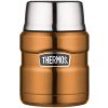 Thermos Style Termoska na jedlo so skladacou lyžicou a šálkou - medená 470 ml