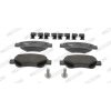 Sada brzdových platničiek kotúčovej brzdy FERODO (Federal-Mogul) FDB1790