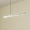 Lucande LED závesné svietidlo Arvon, hliníková farba, 116 cm, stmievateľné, CCT - 10041936