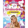 Víly a princezné - Omaľovánky s tetovaním