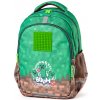 PIXIE CREW Školský batoh dvojkomorový, 2 zipsy, Minecraft