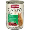 Animonda konzerva pre mačky Carny Adult hovädzie, morka, králik 400 g