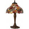 Tiffany stolná lampa do obývačky vitráž BELL 26*40
