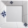 MARINE BUSINESS Melamínové štvorcové taniere Northwind, 6 ks Melamine Square Dinner Plate Northwind, 6 Pc, 15021