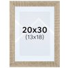 Hama 175937 rámček drevený OSLO, dub, 20x30 cm